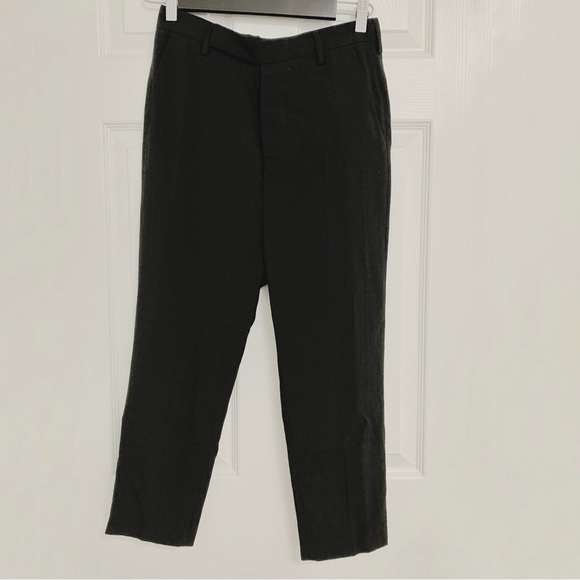 Rick Owens FW17 Wool Silk Astaires Cropped Trousers - Picture 3 of 6